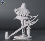 Chisa - Wuthering Waves | Custom Statue 3D printed figure