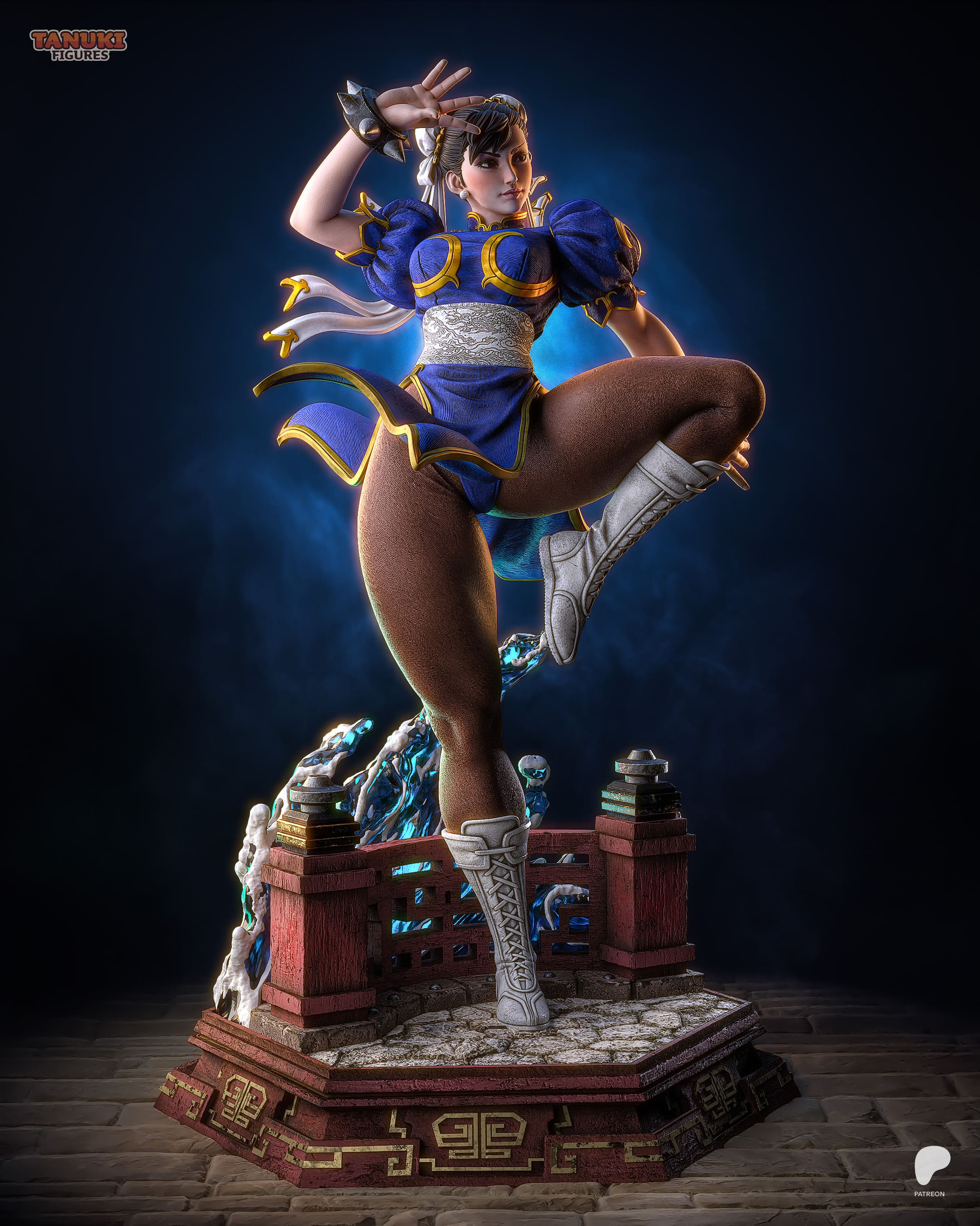 Chun-Li - Street Fighter | Custom Statue 3D printed figure