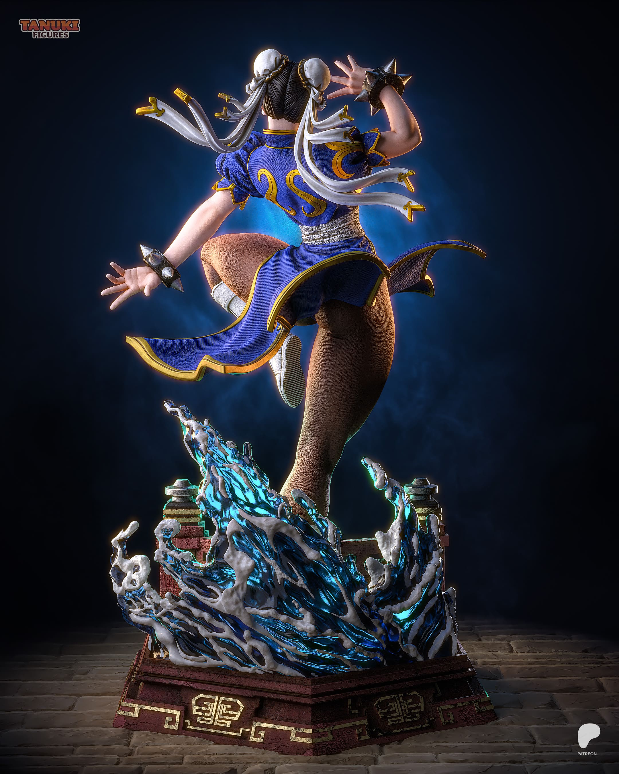 Chun-Li - Street Fighter | Custom Statue 3D printed figure