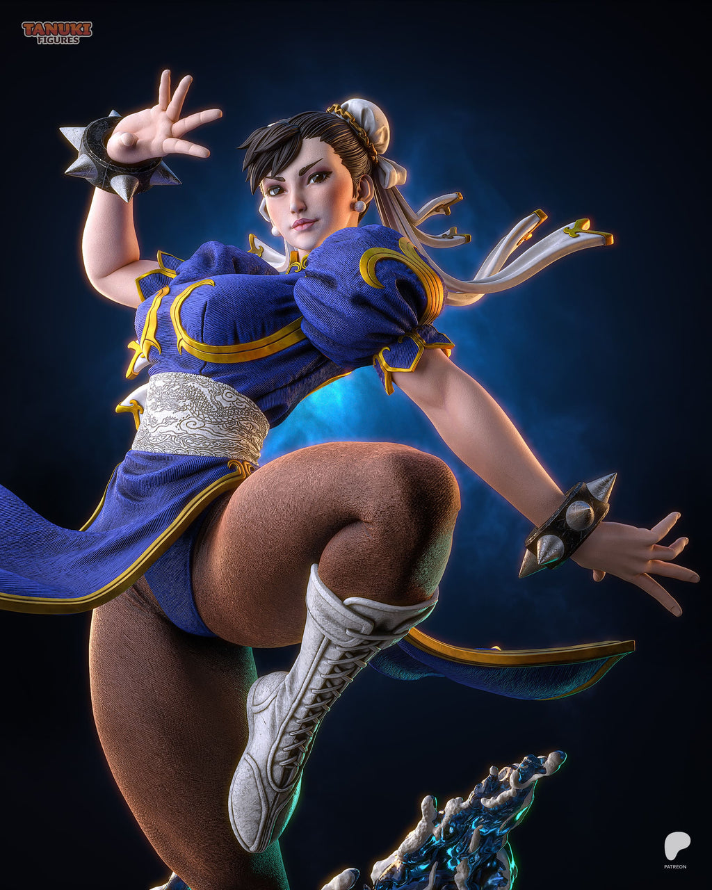 Chun-Li - Street Fighter | Custom Statue 3D printed figure