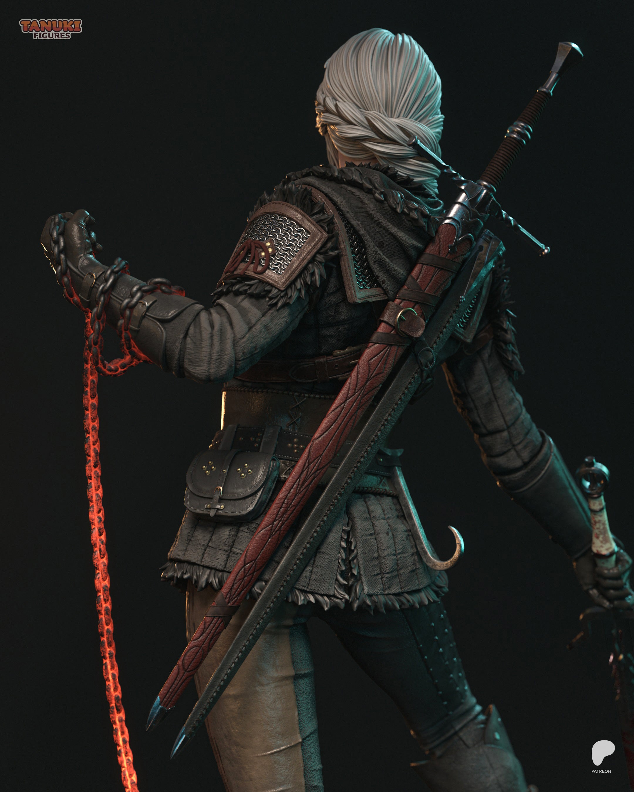 Ciri - The Witcher 4 | Custom Statue 3D printed figure