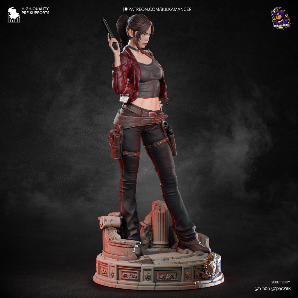 Claire Redfield - Resident Evil Code Veronica | Custom Statue 3D printed figure