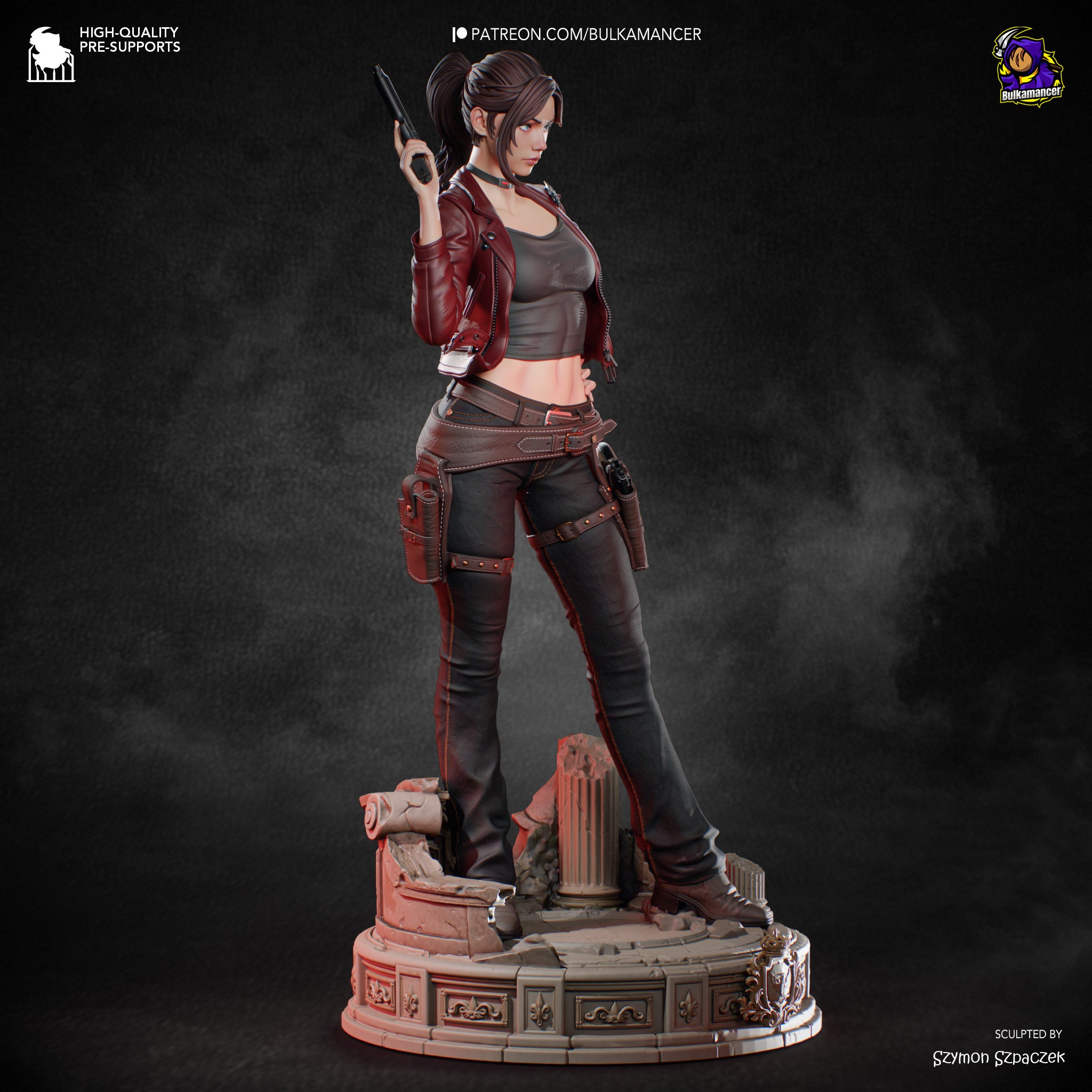 Claire Redfield - Resident Evil Code Veronica | Custom Statue 3D printed figure