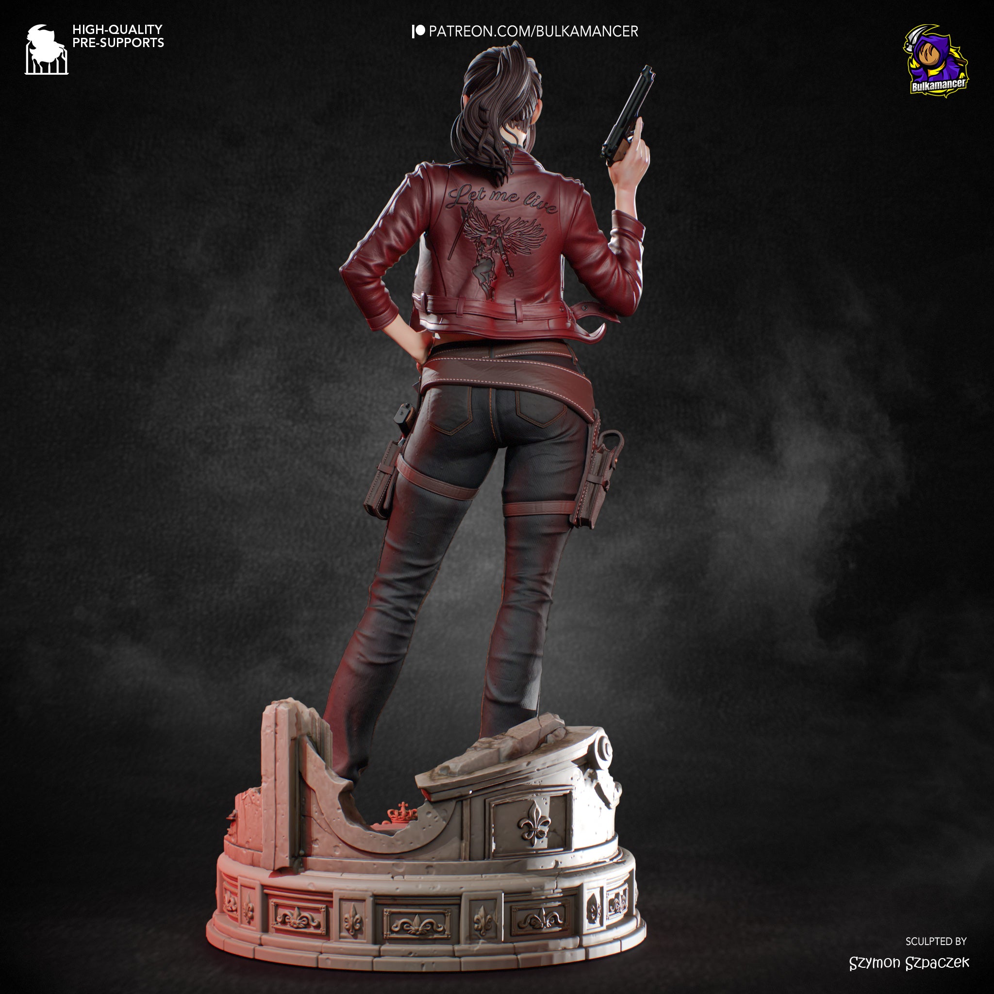 Claire Redfield - Resident Evil Code Veronica | Custom Statue 3D printed figure