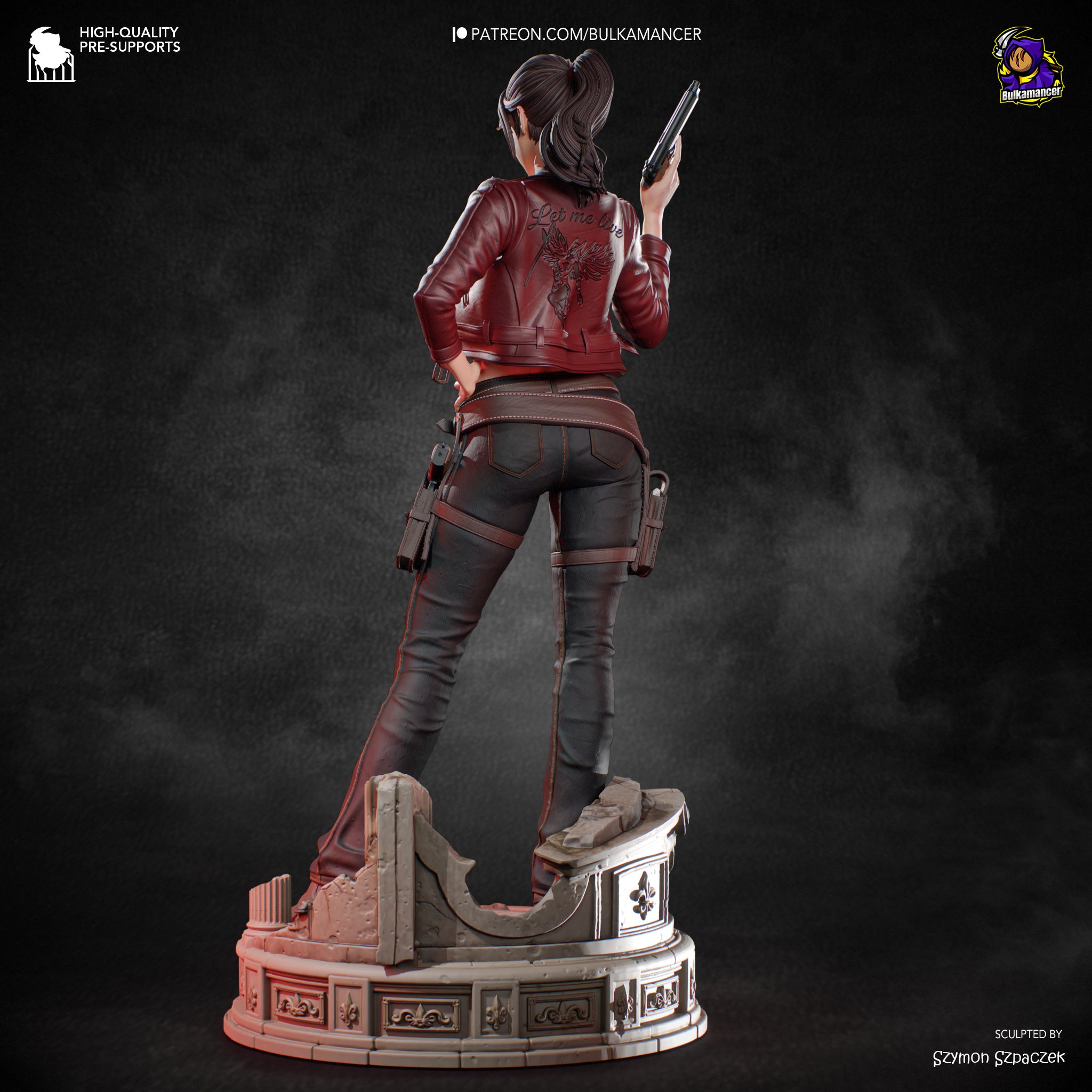 Claire Redfield - Resident Evil Code Veronica | Custom Statue 3D printed figure