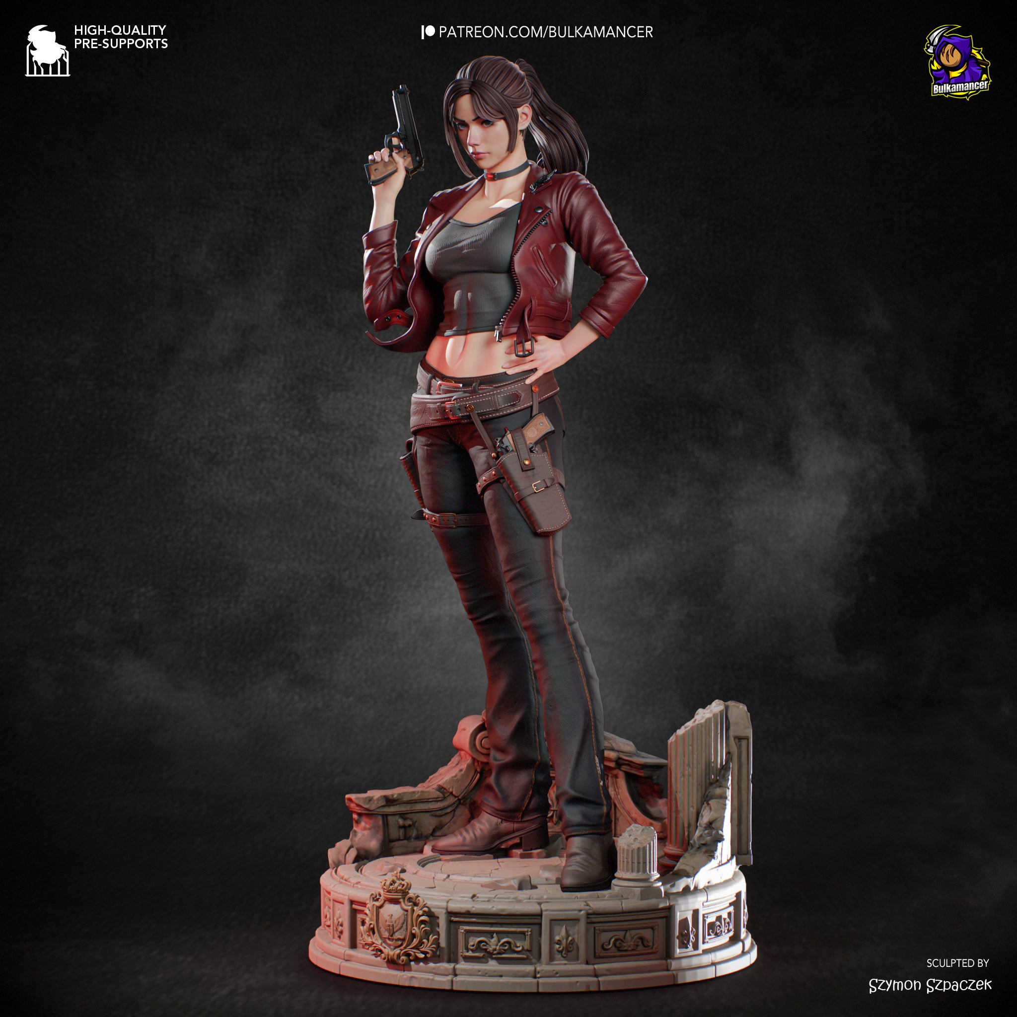 Claire Redfield - Resident Evil Code Veronica | Custom Statue 3D printed figure