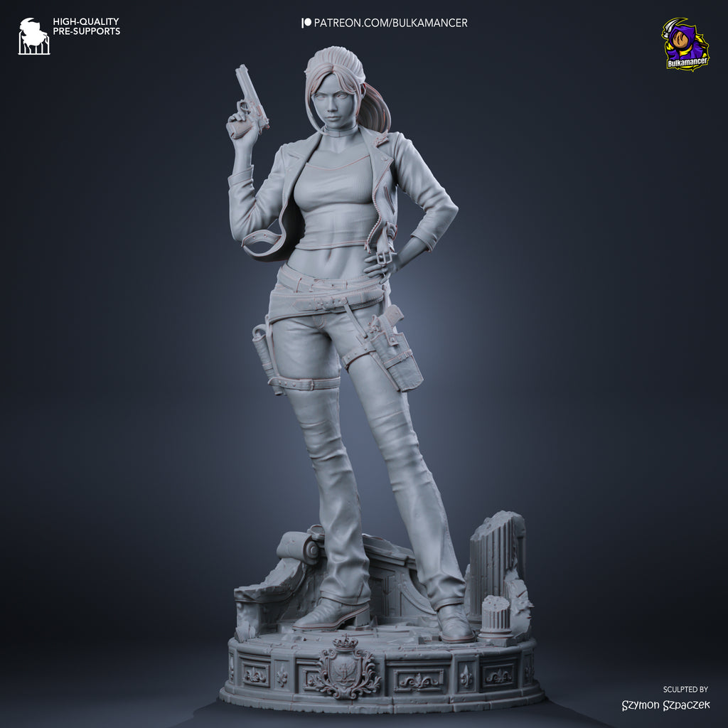 Claire Redfield - Resident Evil Code Veronica | Custom Statue 3D printed figure