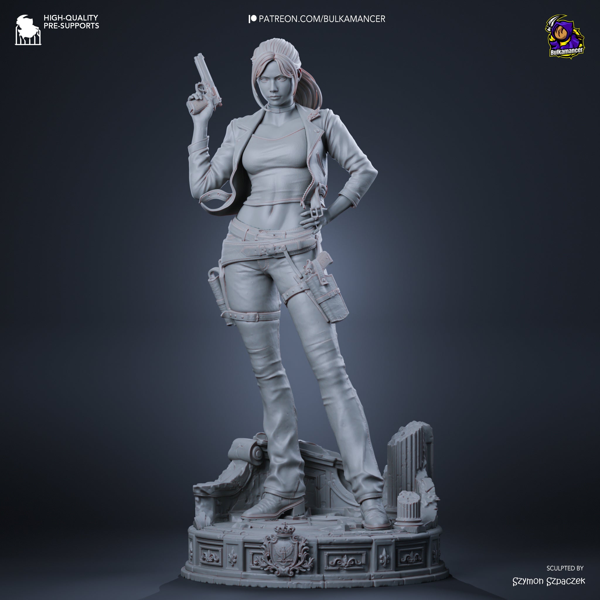 Claire Redfield - Resident Evil Code Veronica | Custom Statue 3D printed figure