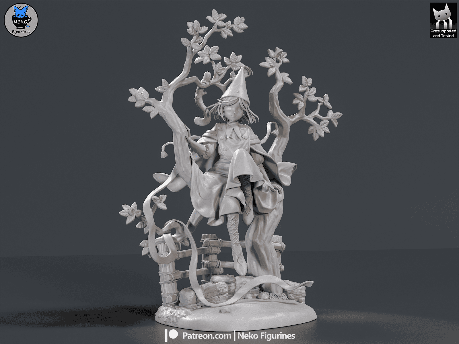 Coco - Witch Hat Atelier | Custom Statue 3D printed figure