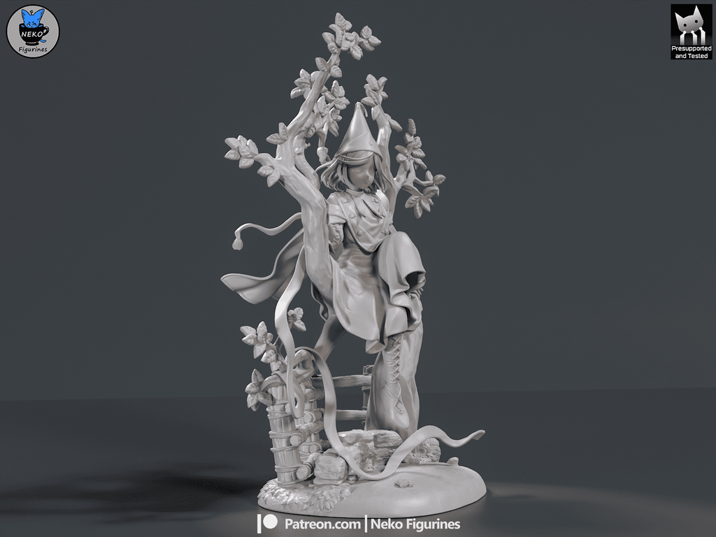 Coco - Witch Hat Atelier | Custom Statue 3D printed figure