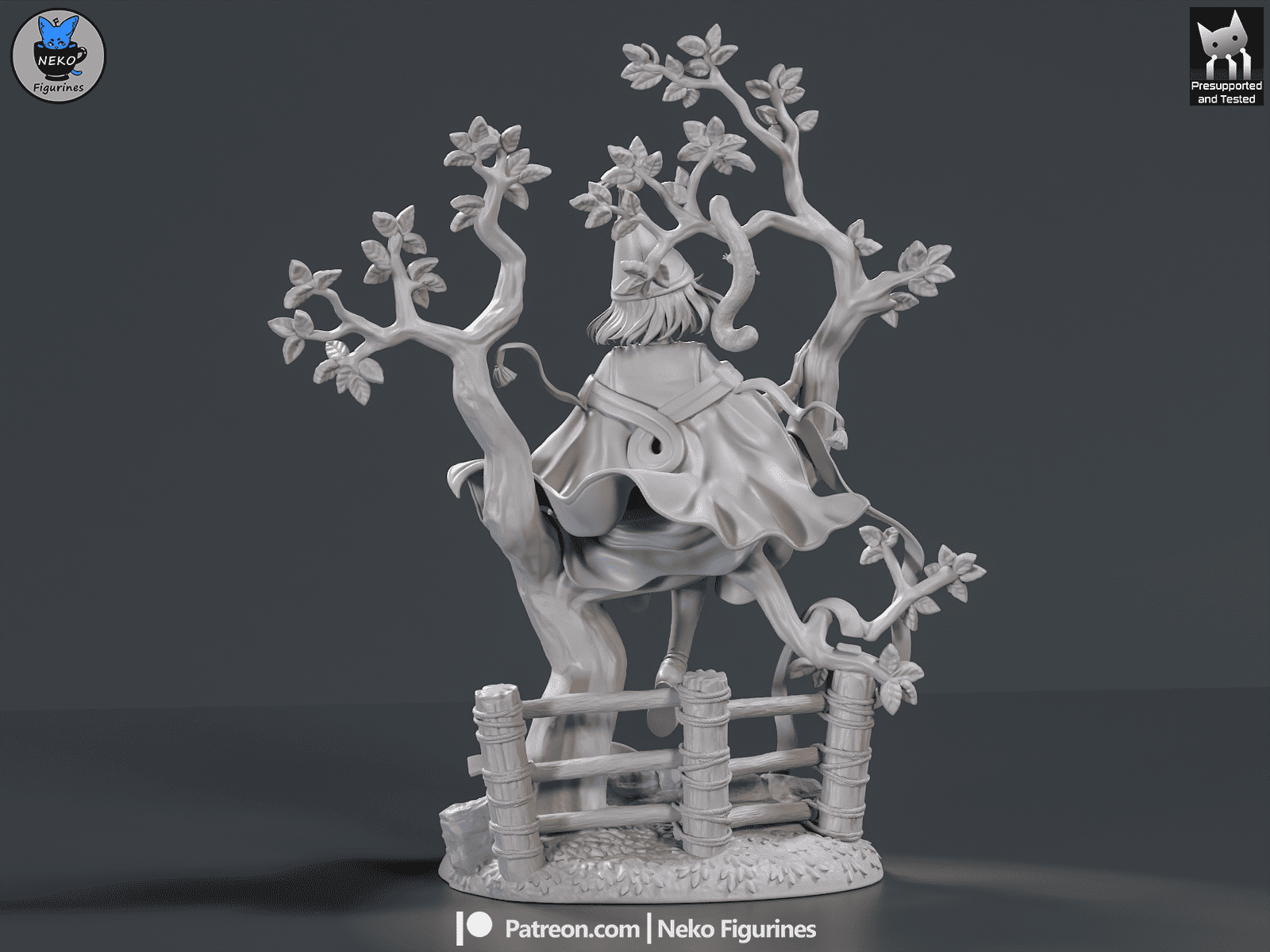 Coco - Witch Hat Atelier | Custom Statue 3D printed figure