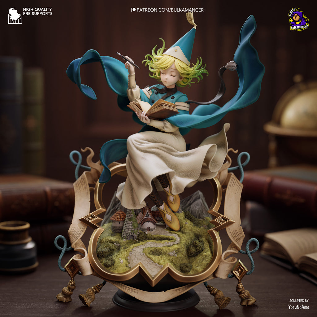 Coco - Witch Hat Atelier | Custom Statue 3D printed figure