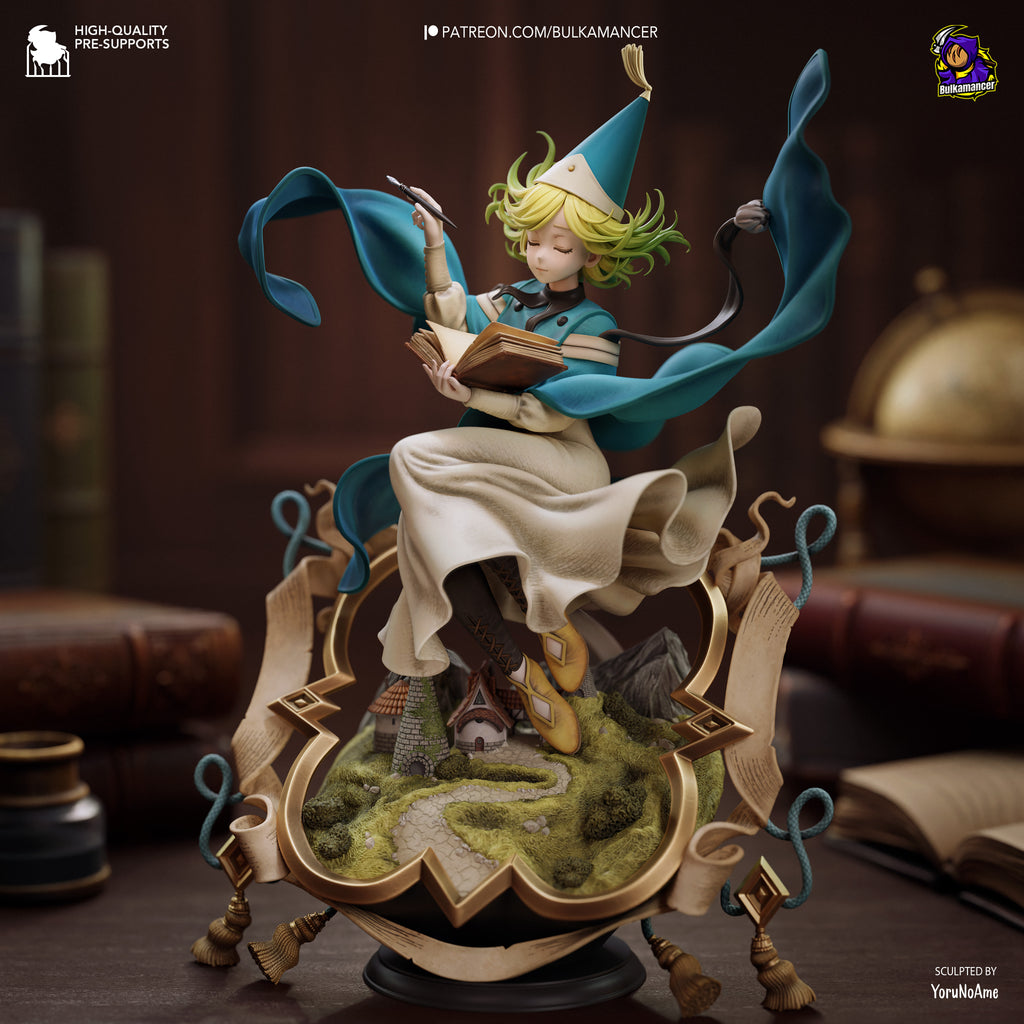 Coco - Witch Hat Atelier | Custom Statue 3D printed figure