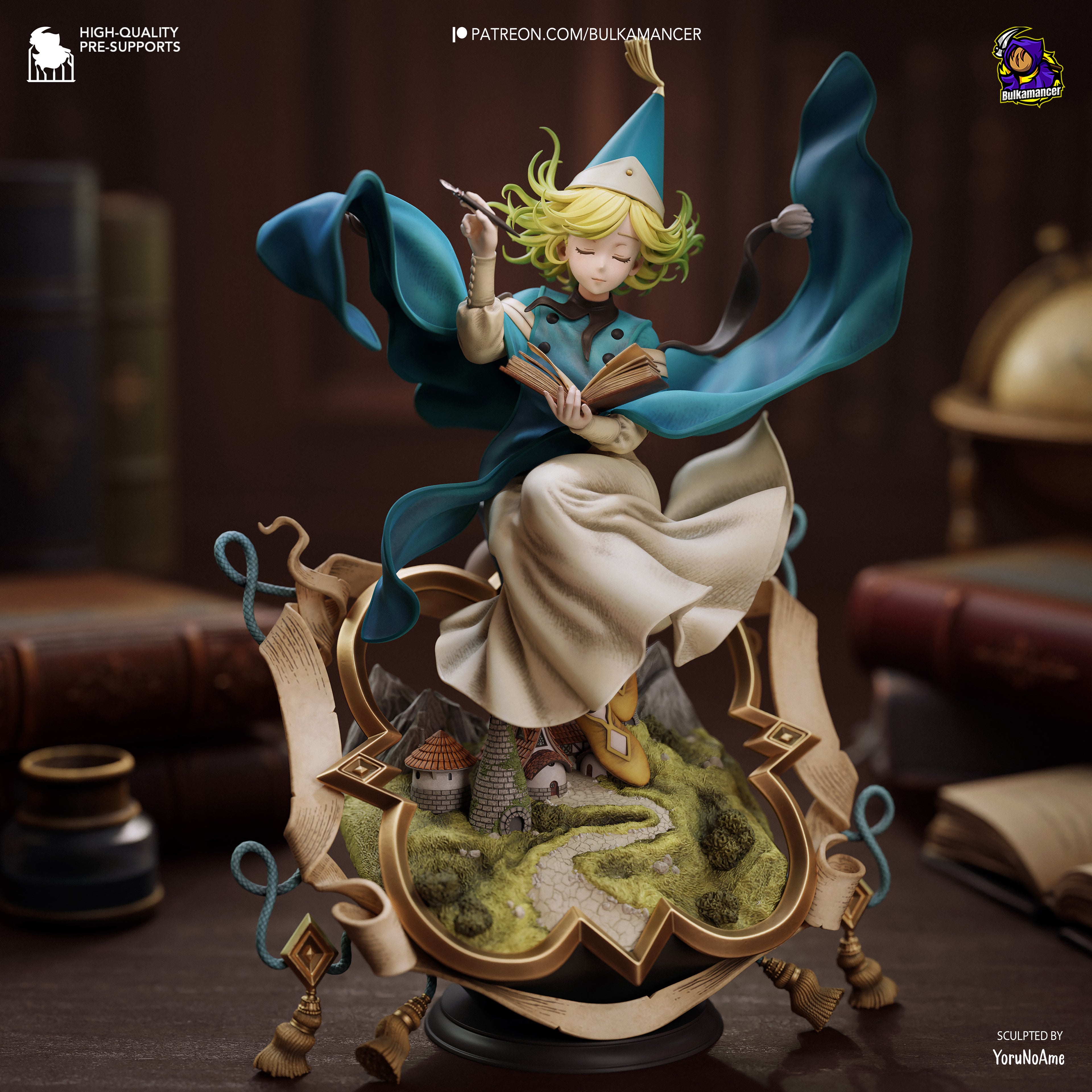 Coco - Witch Hat Atelier | Custom Statue 3D printed figure