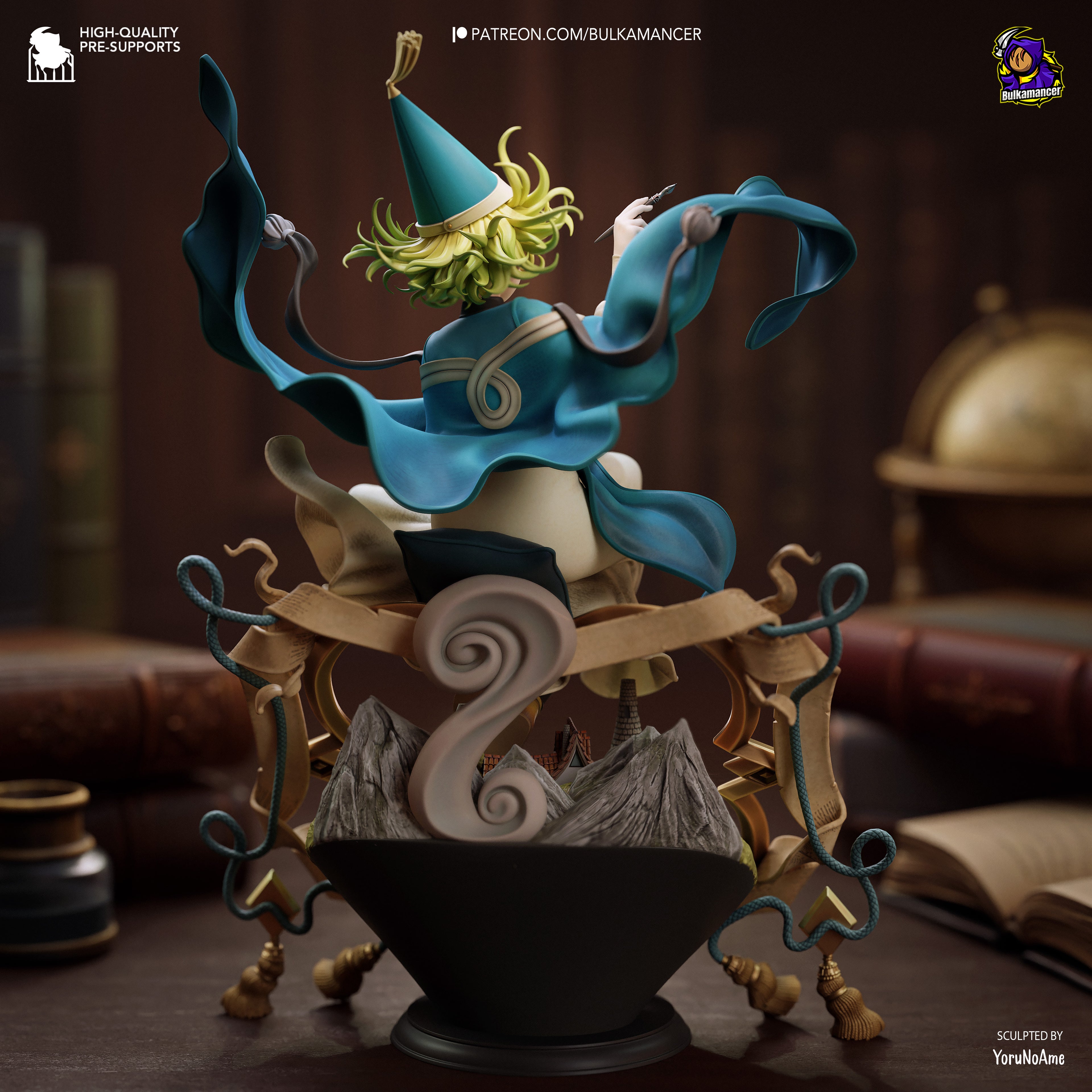 Coco - Witch Hat Atelier | Custom Statue 3D printed figure
