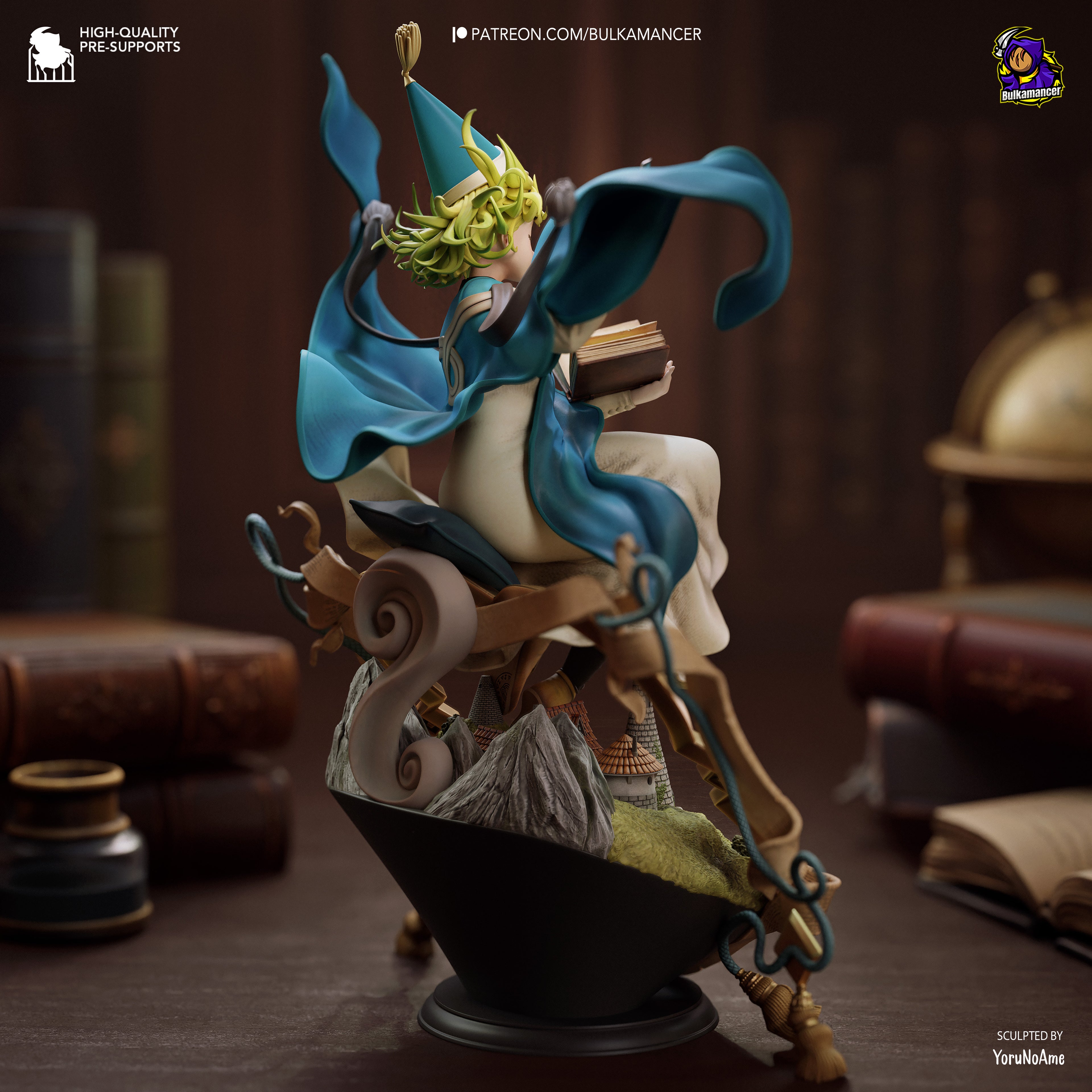 Coco - Witch Hat Atelier | Custom Statue 3D printed figure