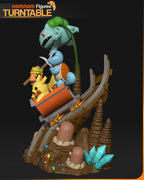 Pikachu Adventures - Pokemon | Custom Statue 3D printed figure