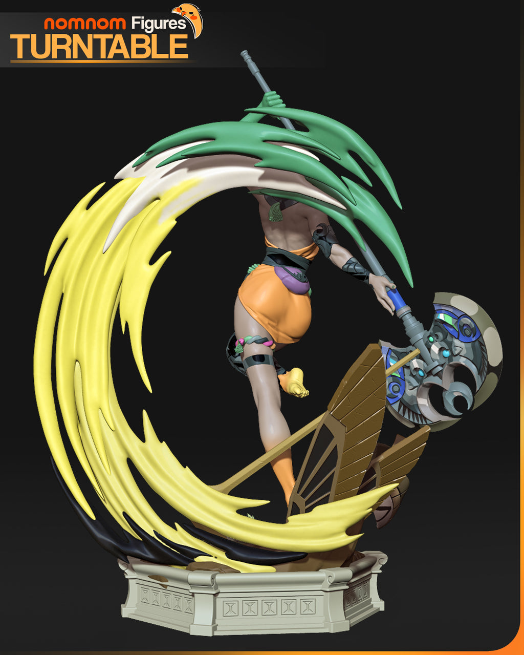 Melione - Hades II | Custom Statue 3D printed figure