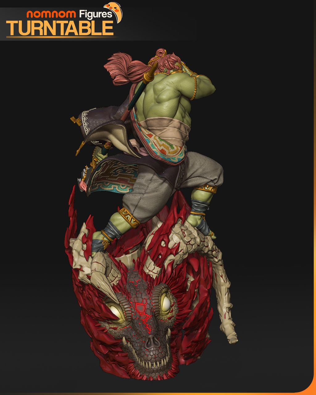 Ganondorf - Zelda Tears of the Kingdom | Custom Statue 3D printed figure