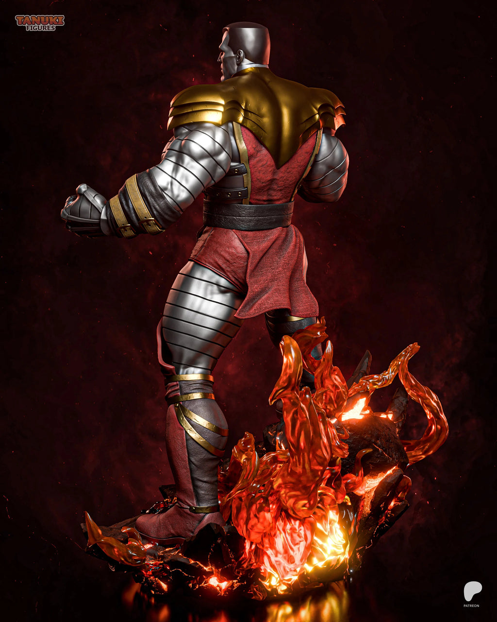 Colossus Phoenix Force - X-Men | Custom Statue 3D printed figure