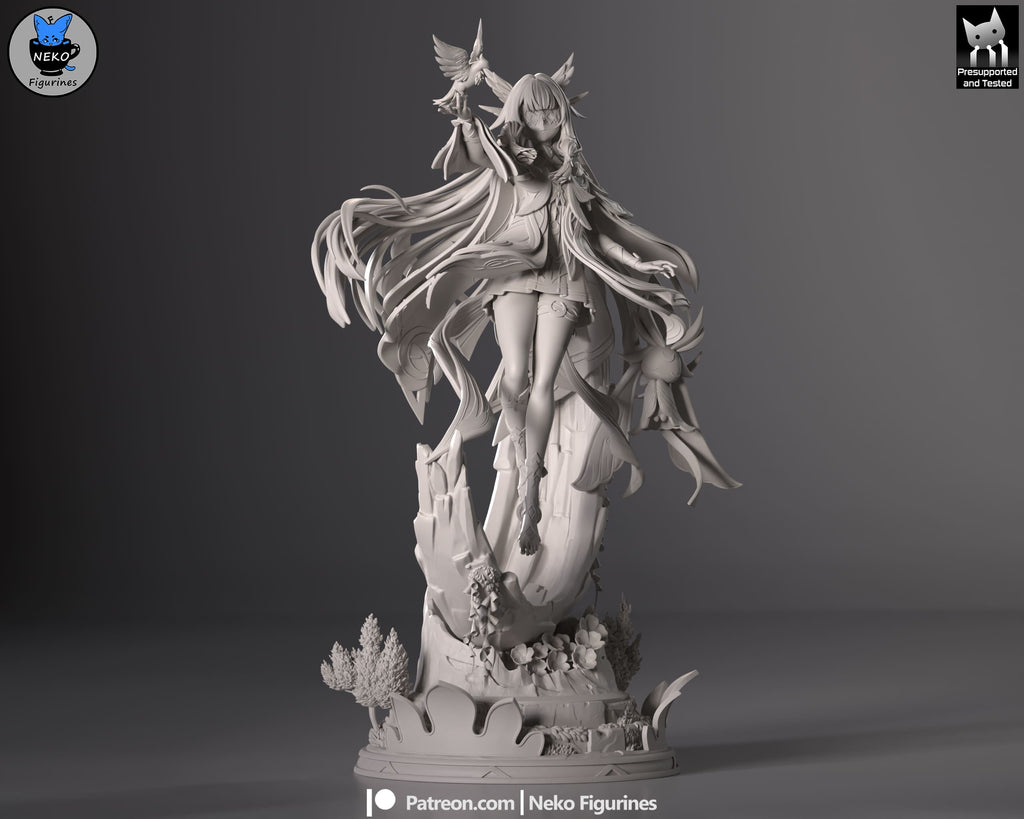 Columbina - Genshin Impact | Custom Statue 3D printed figure