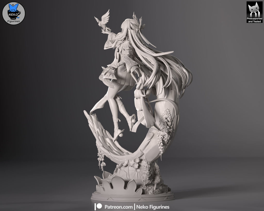 Columbina - Genshin Impact | Custom Statue 3D printed figure