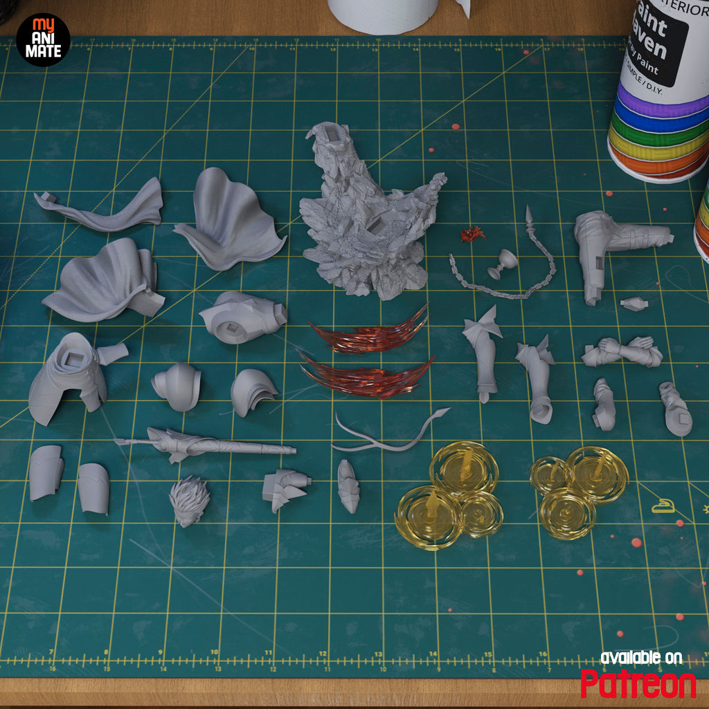 Gilgamesh - Fate | Custom Statue 3D printed figure