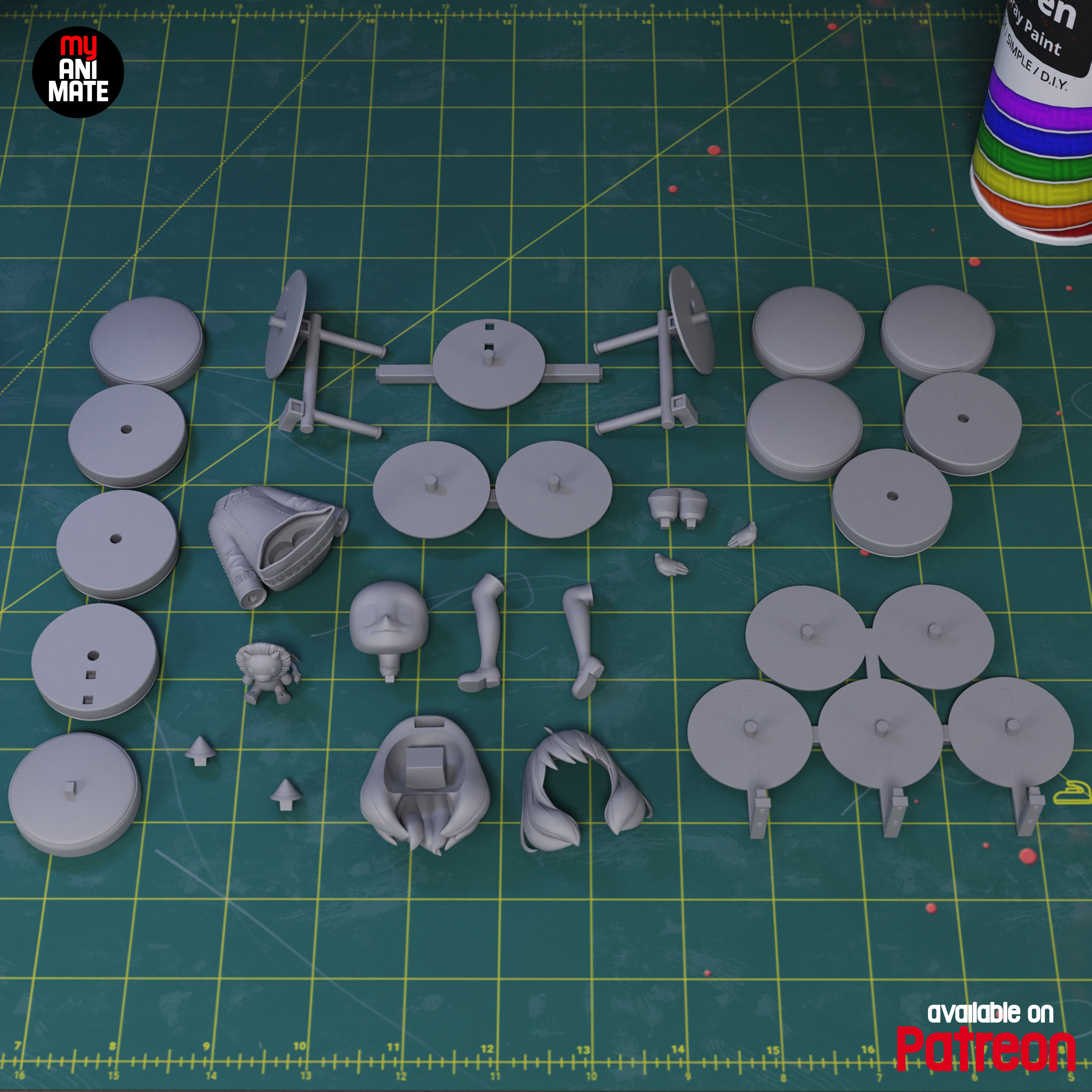 Anya - Spy x Family | Custom Statue 3D printed figure