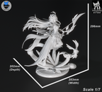 Cyrene - Honkai Star Rail | Custom Statue 3D printed figure