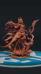 Cyrene - Honkai Star Rail | Custom Statue 3D printed figure