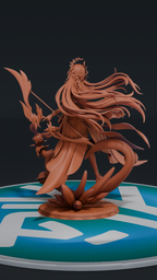Cyrene - Honkai Star Rail | Custom Statue 3D printed figure