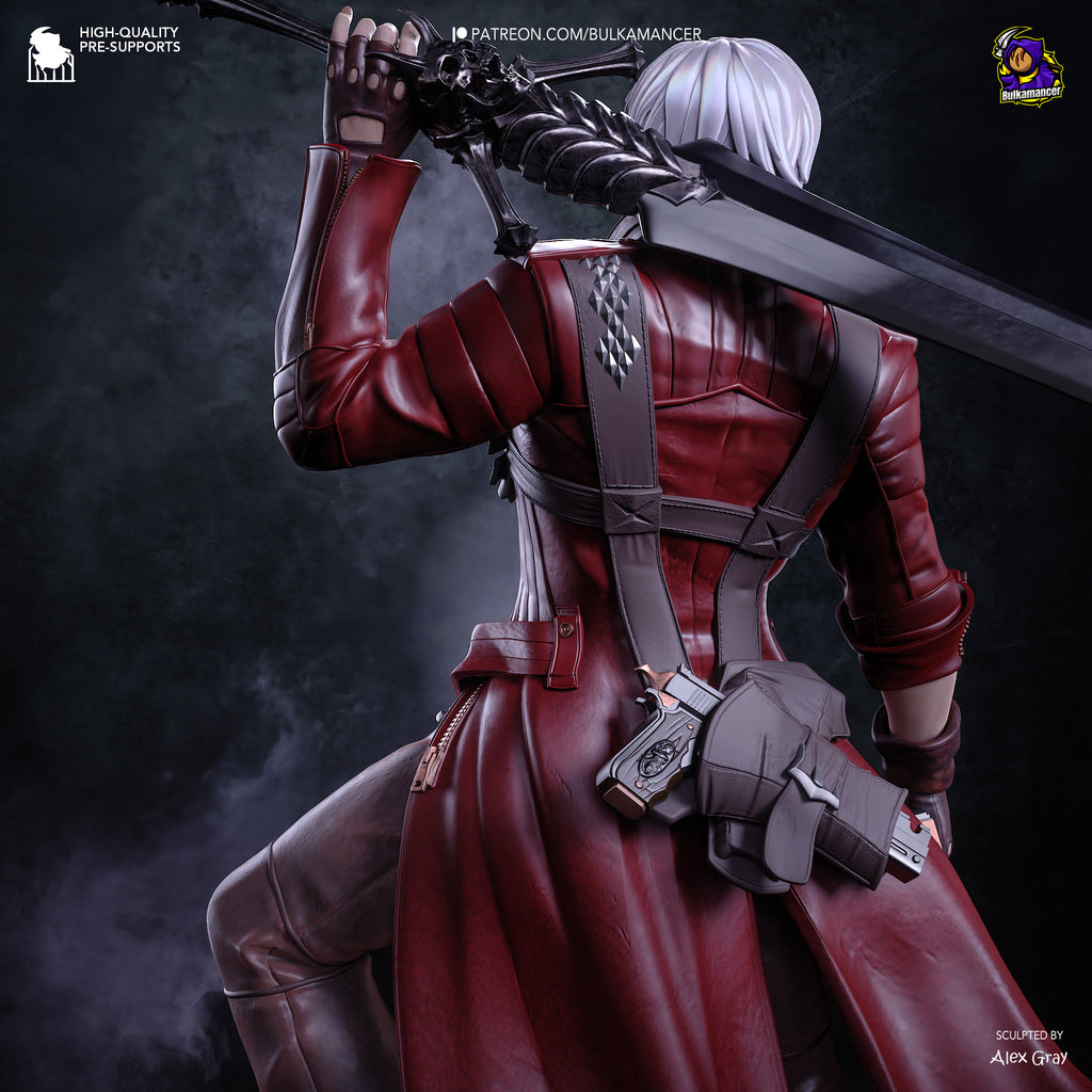 Dante - Devil May Cry 3 | Custom Statue 3D printed figure
