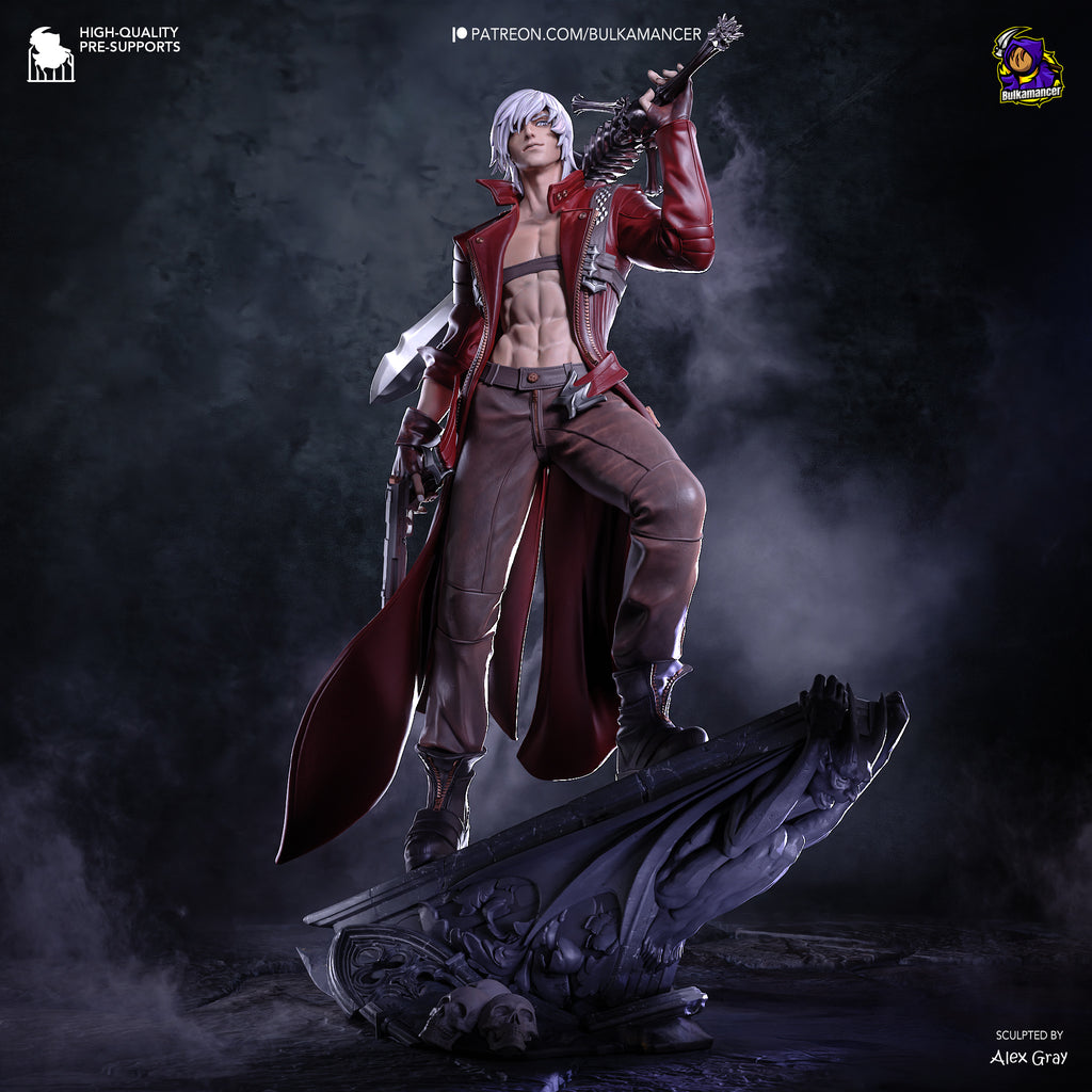Dante - Devil May Cry 3 | Custom Statue 3D printed figure
