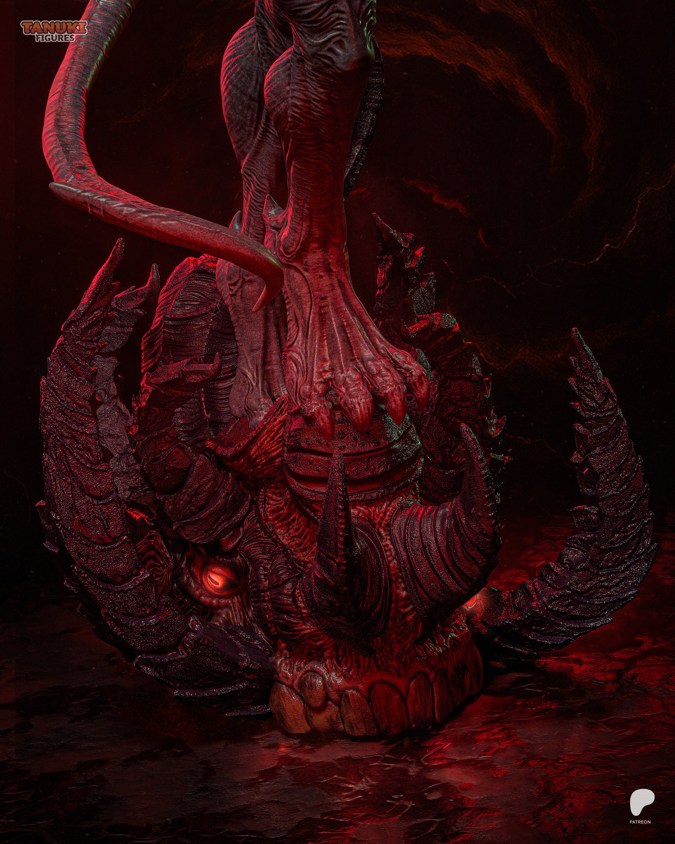 Devilman - Devilman | Custom Statue 3D printed figure