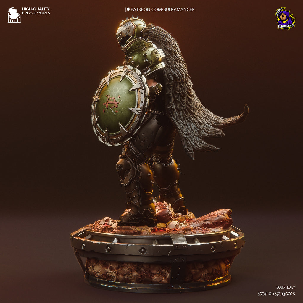 Doom Slayer - Doom The Dark Ages | Custom Statue 3D printed figure