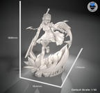 Ellen Joe - Zenless Zone Zero ZZZ | Custom Statue 3D printed figure