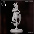 Ellen Bunny Girl Suit - Zenless Zone Zero ZZZ | Custom Statue 3D printed figure