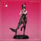Ellen Bunny Girl Suit - Zenless Zone Zero ZZZ | Custom Statue 3D printed figure