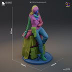 Eva - Metal Gear Solid Delta | Custom Statue 3D printed figure