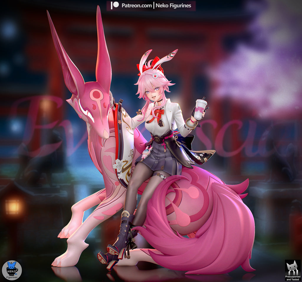 Evanescia - honkai: Star Rail | Custom Statue 3D printed figure