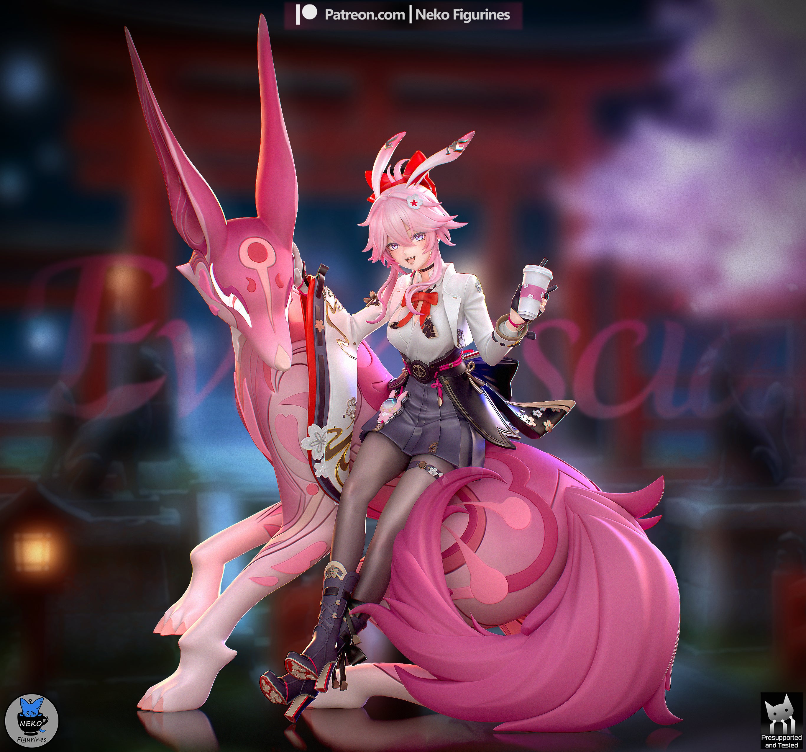 Evanescia - honkai: Star Rail | Custom Statue 3D printed figure