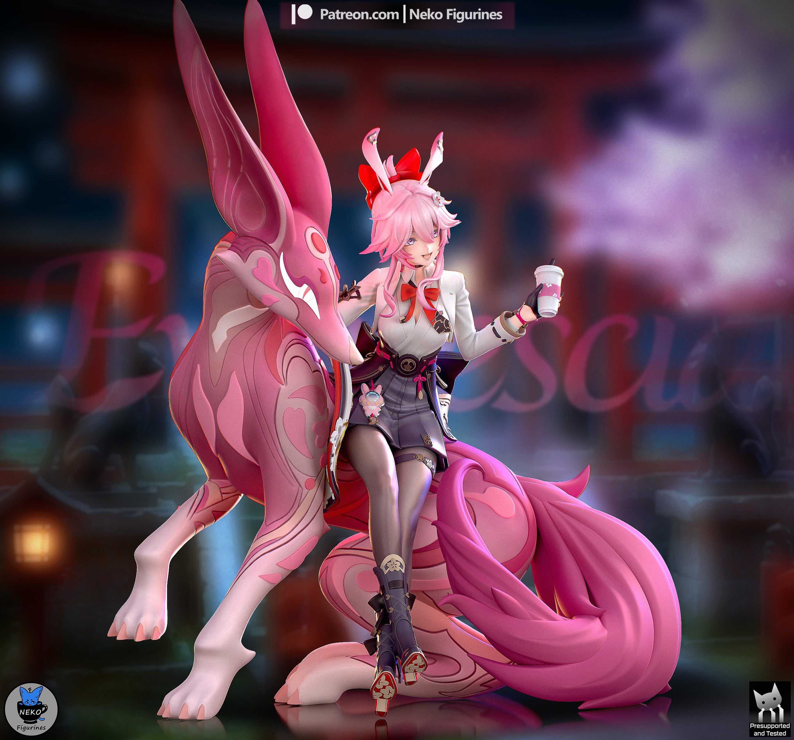 Evanescia - honkai: Star Rail | Custom Statue 3D printed figure