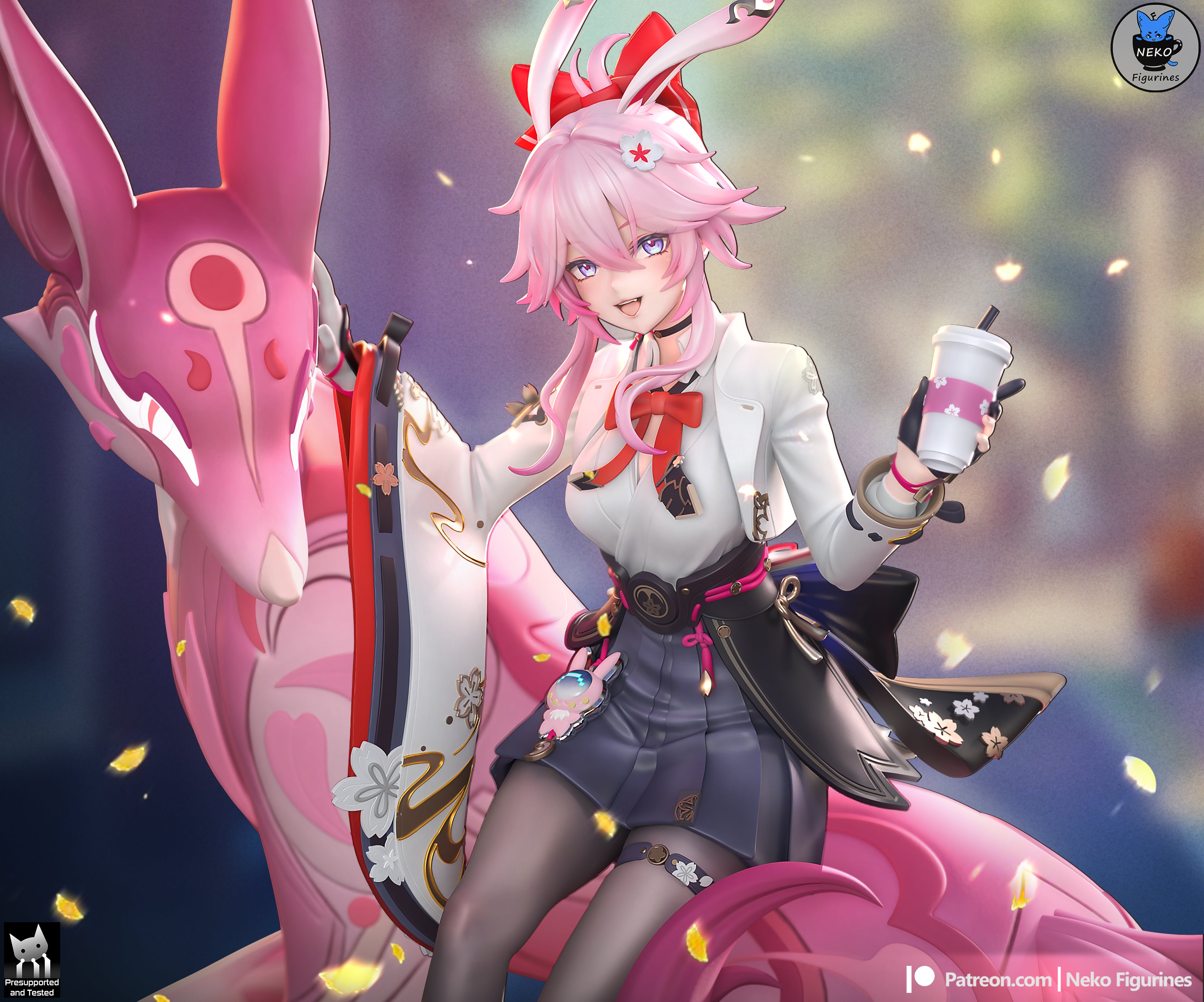 Evanescia - honkai: Star Rail | Custom Statue 3D printed figure