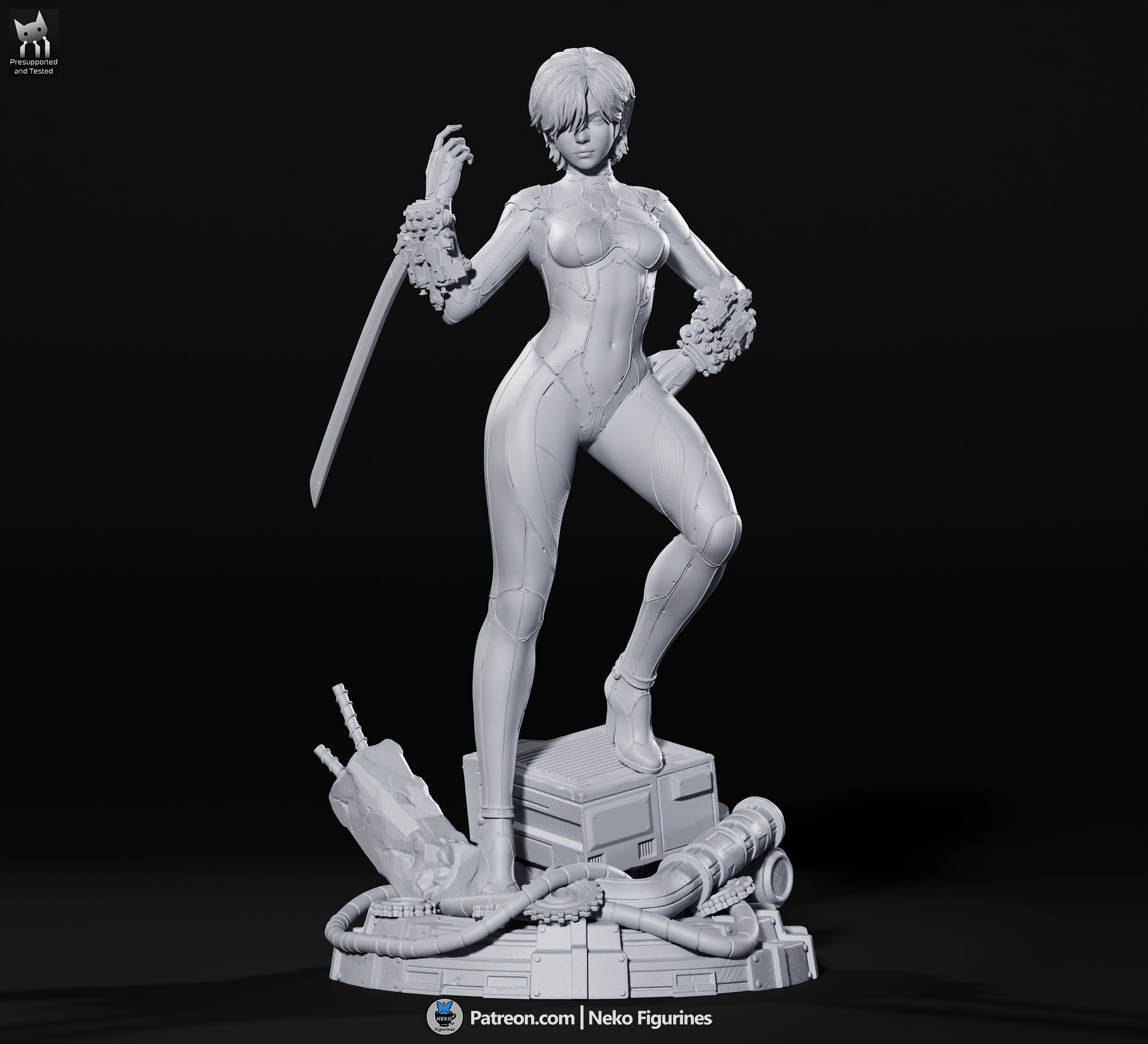 Evie - Stellar Blade: Blood Rain | Custom Statue 3D printed figure
