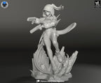 Fluorite - Arknights Endfield | Custom Statue 3D printed figure