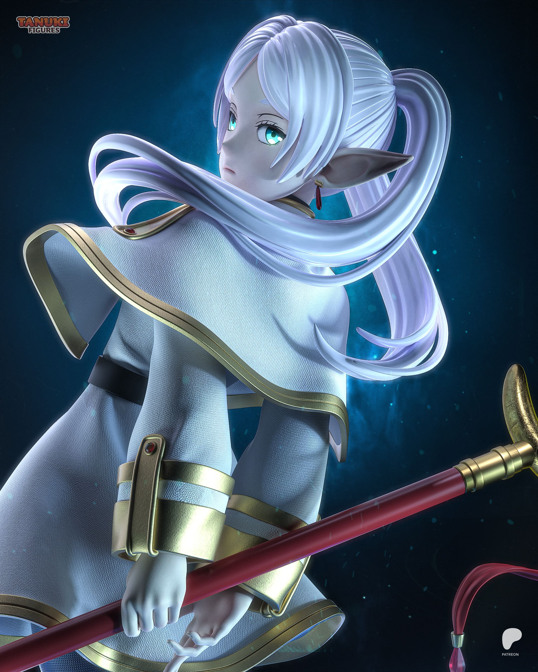 Frieren - Sousou no Frieren | Custom Statue 3D printed figure