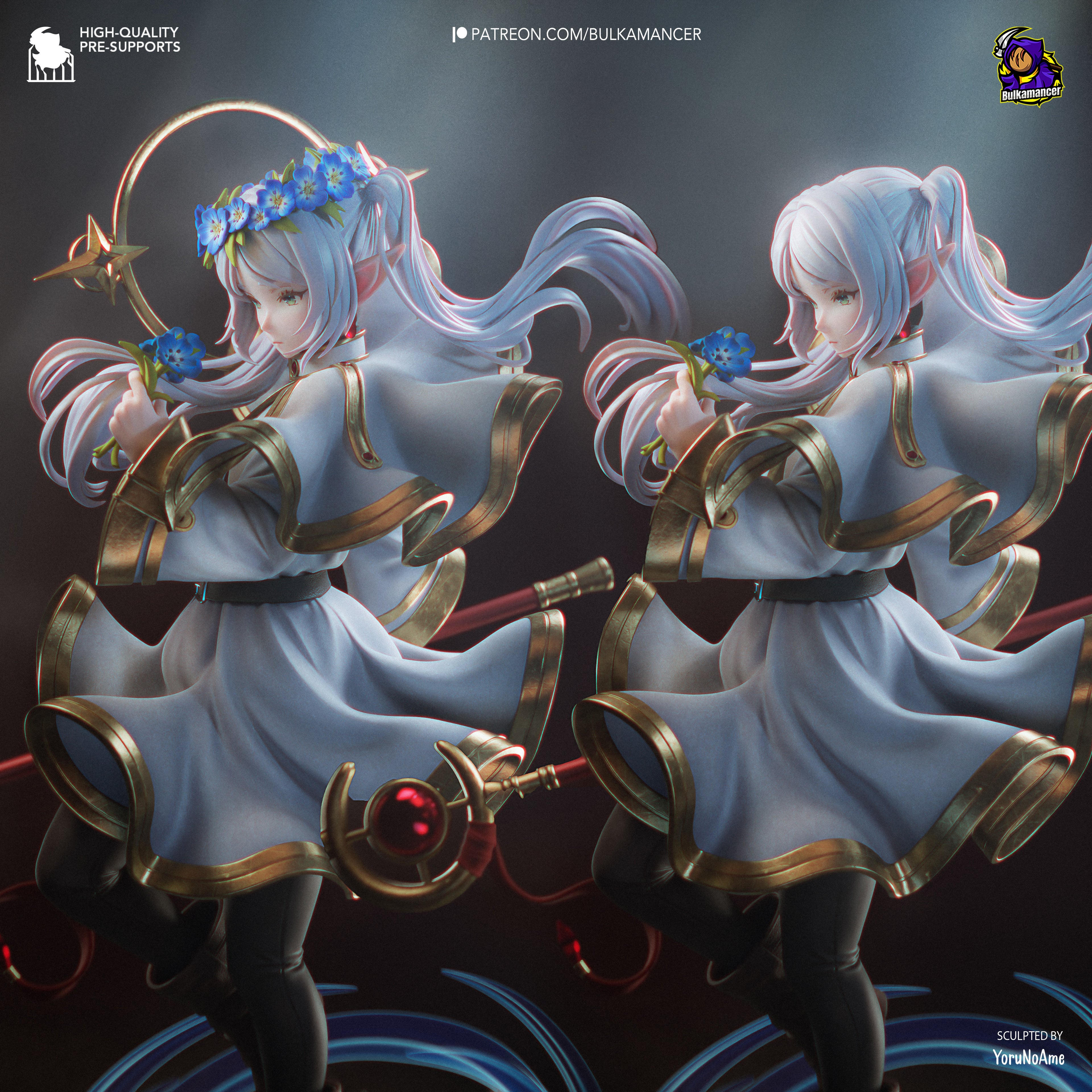 Frieren - Sousou no Frieren | Custom Statue 3D printed figure