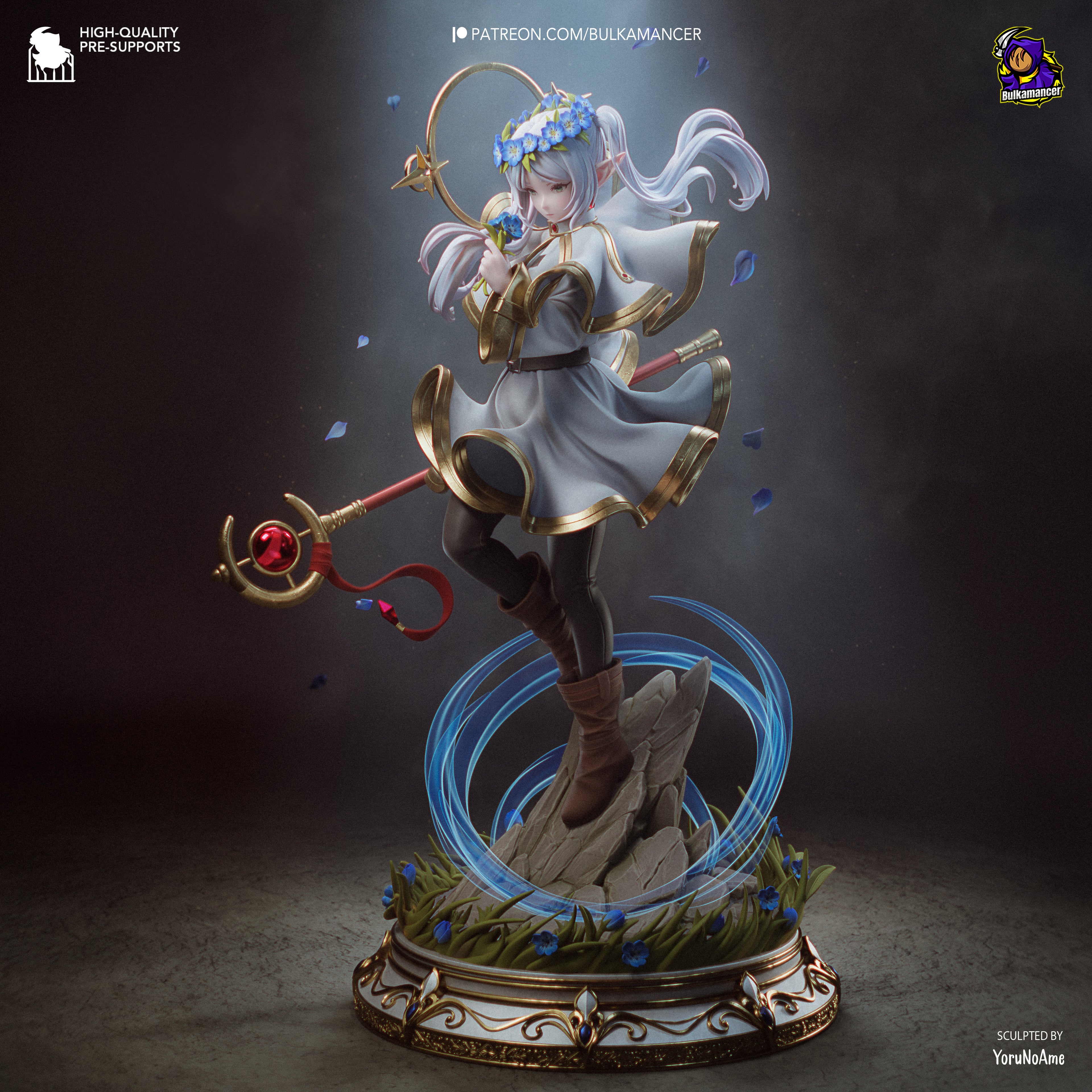 Frieren - Sousou no Frieren | Custom Statue 3D printed figure