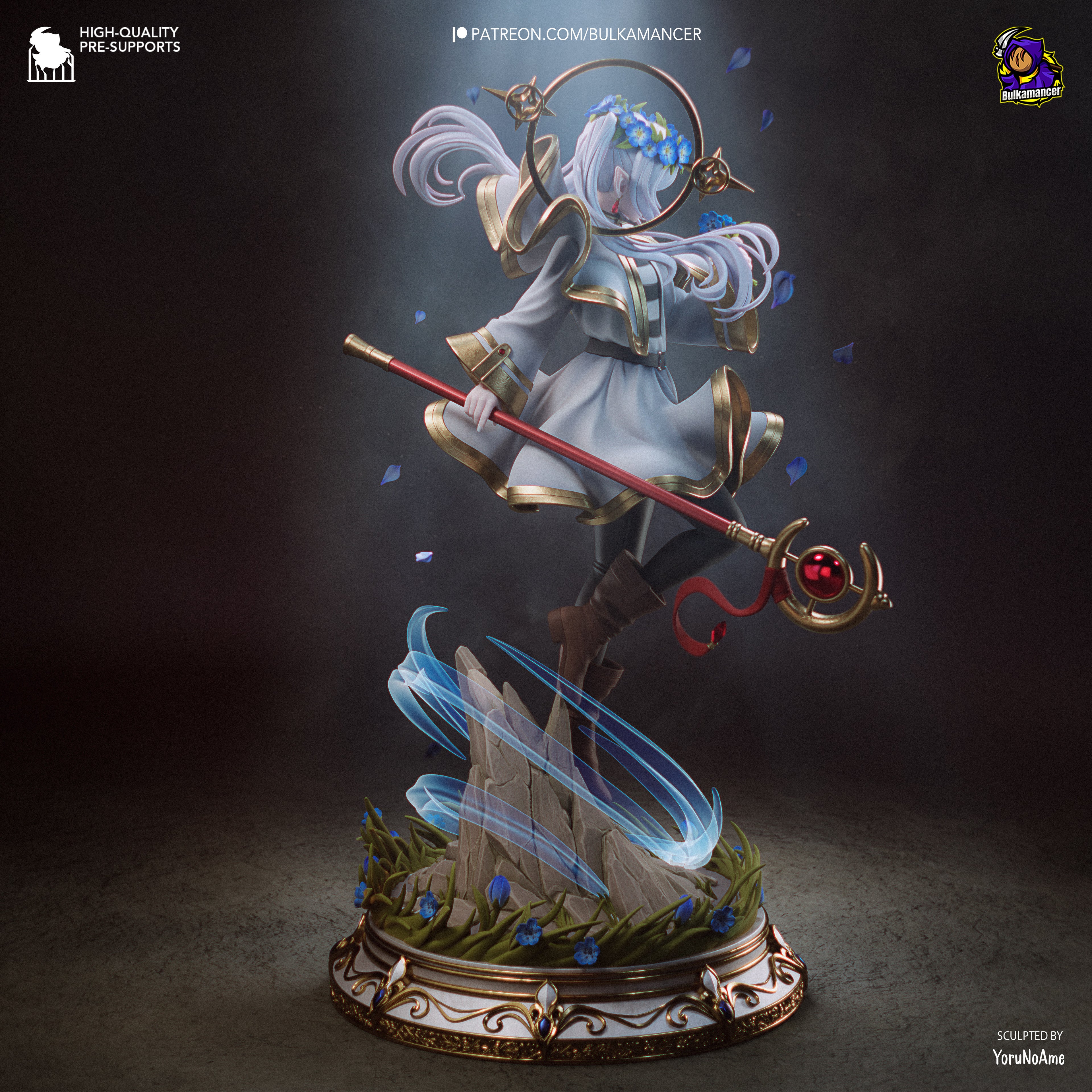 Frieren - Sousou no Frieren | Custom Statue 3D printed figure