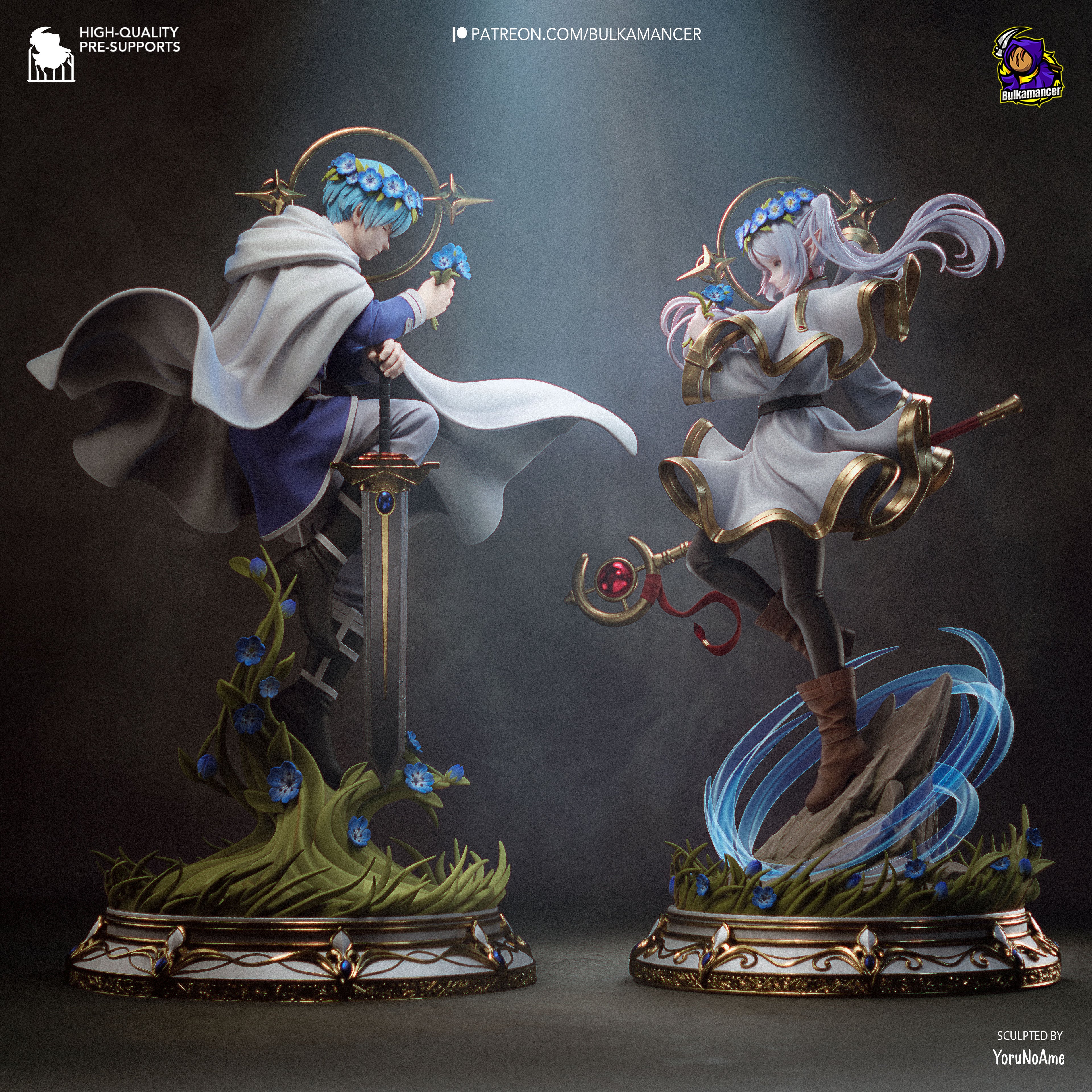 Frieren - Sousou no Frieren | Custom Statue 3D printed figure